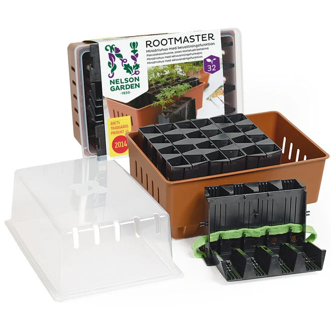 Minidrivhus Rootmaster Brun