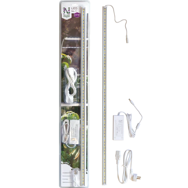 Växtbelysning LED NO.1 23W, 85cm med adapter