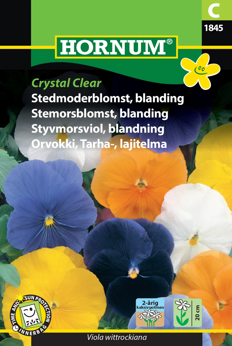 Styvmorsviol Mix 'Crystal Clear'