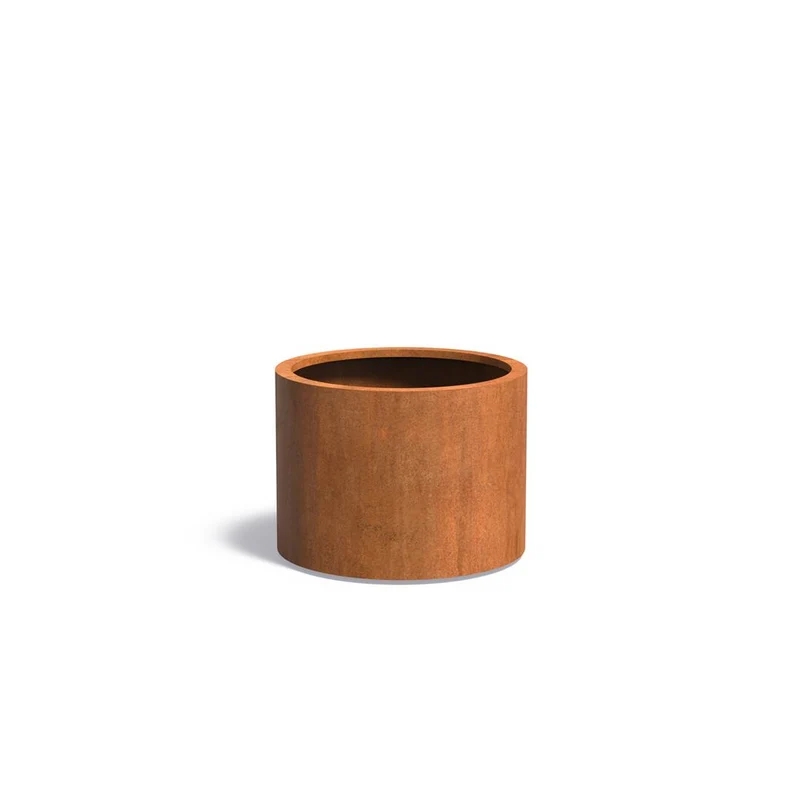 Planteringskärl Cortenstål Rund 2 mm CT6.2 Ø600x800 mm