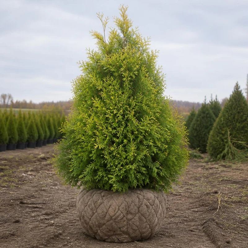 Thuja King of Brabant Rotklump 160-200 cm — Outlet