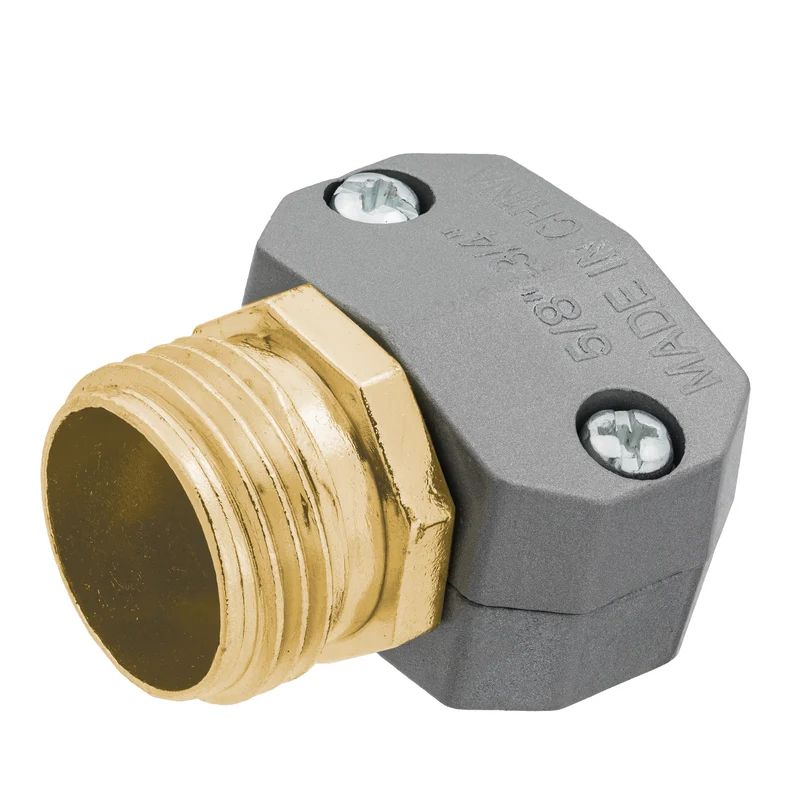 Professional 5/8"-3/4" Metal Male Hose Mender 56647