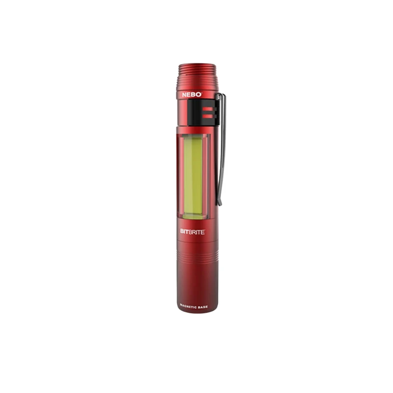 NEBO BitBrite Pocket COB Task Light — 40 Lumen, 3 Magnetic Bits