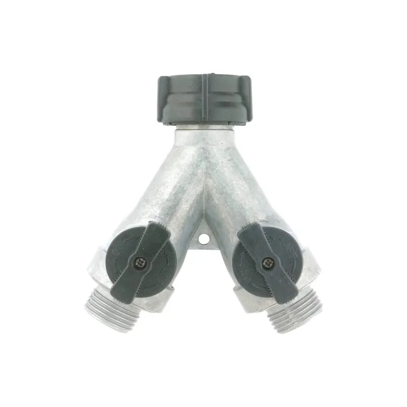 Garden Hose Thread Y with Dual Shut-Off