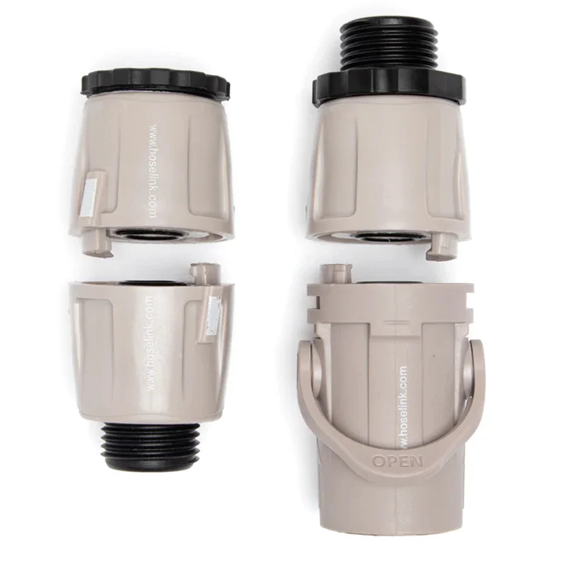 Quick-Connect Garden Hose Fittings Set