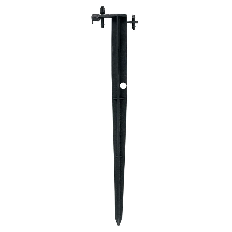 1/4" Barb Micro-Sprinkler Ctr Strip Pattern on 12" Stake | 67135