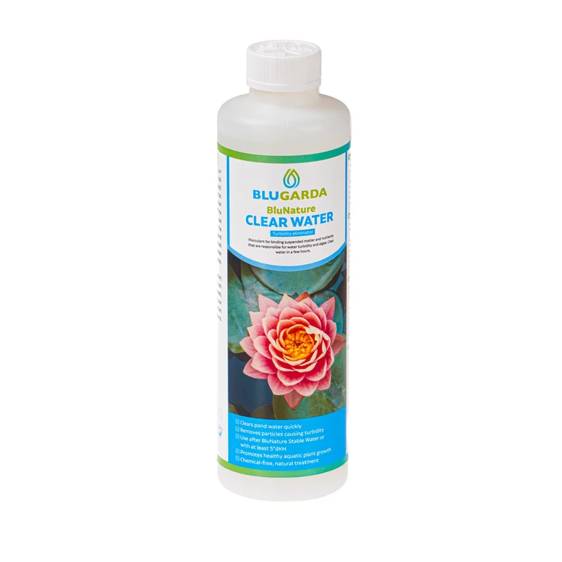 BluNature Clear Water - För klart dammvatten - 500ML