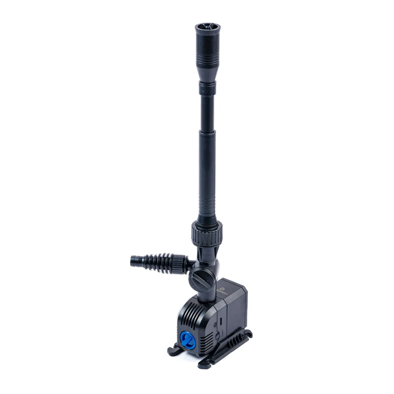BluFlow Control 600 - Justerbar fontänpump - 8 watt - Med fontänset