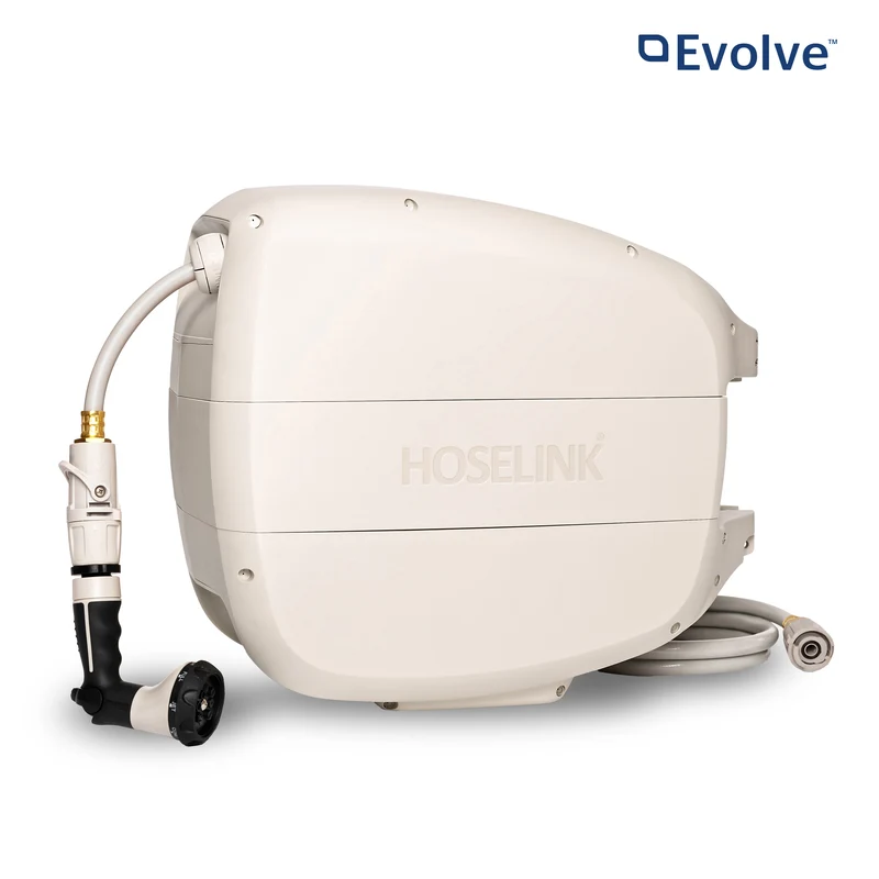 Evolve Retractable Hose Reel | Beige