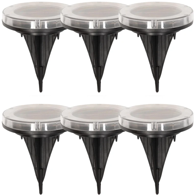Solar Ground Lights 6 Pack