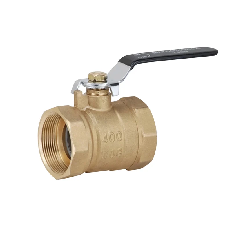 MATCO NORCA 3 in. Brass Standard-Port Ball Valve
