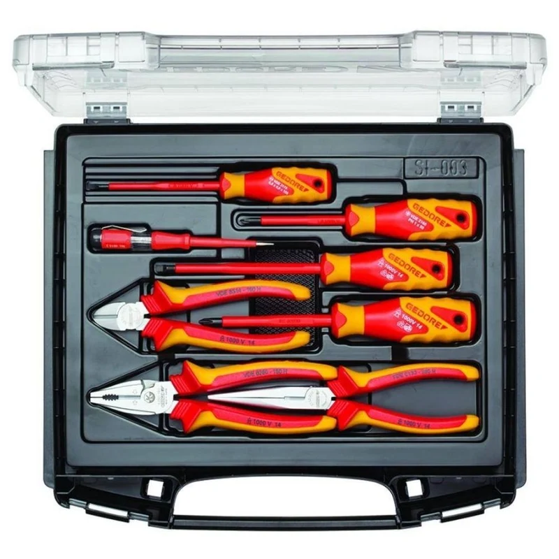Gedore 1000V Insulated Electrician Tool Set 8 Pieces