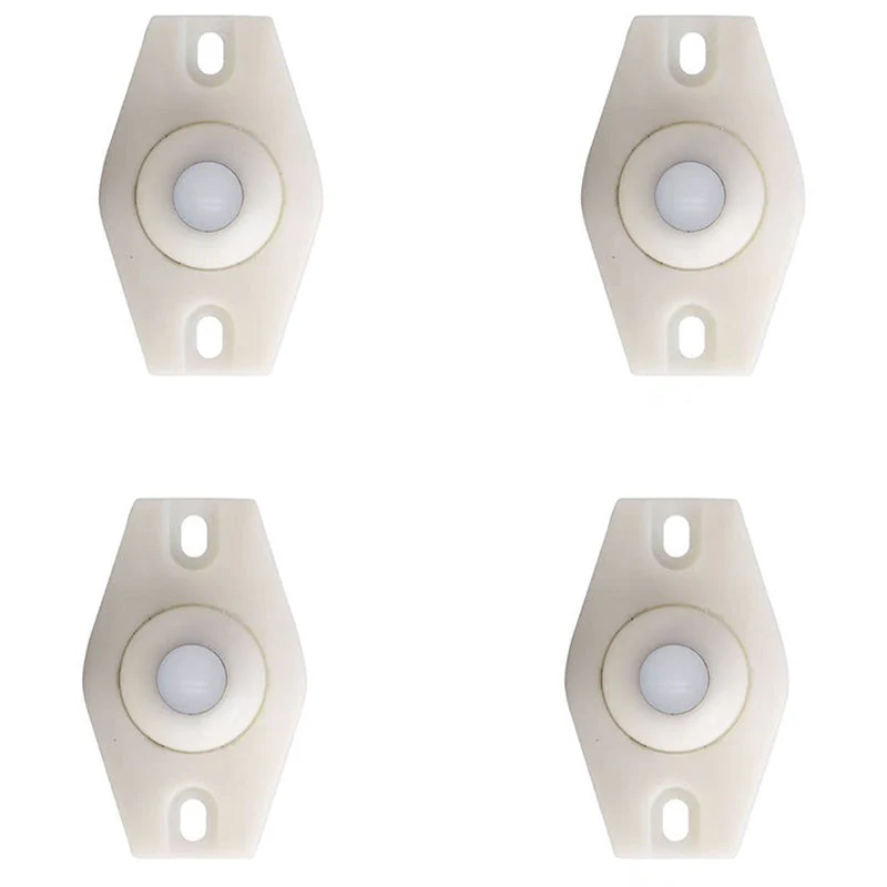 GlideEase™ Självhäftande 360° Hjul – För Möbler & Förvaring