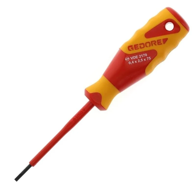 Gedore Flat Head VDE Screwdriver