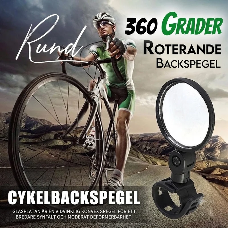 360° Roterbar Backspegel
