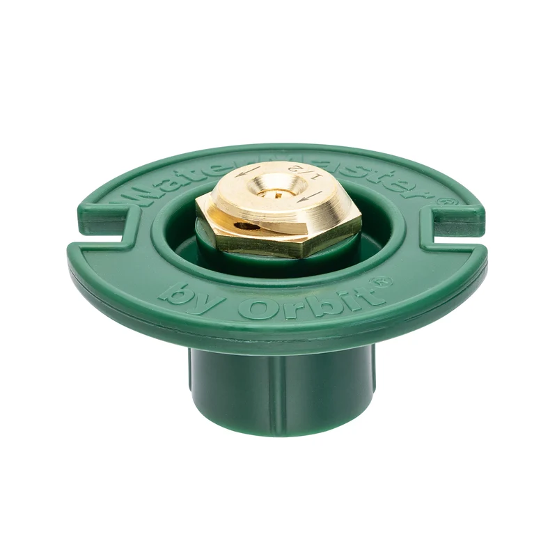 Plastic Flush Head w/Brass Half Pattern Nozzle 54025