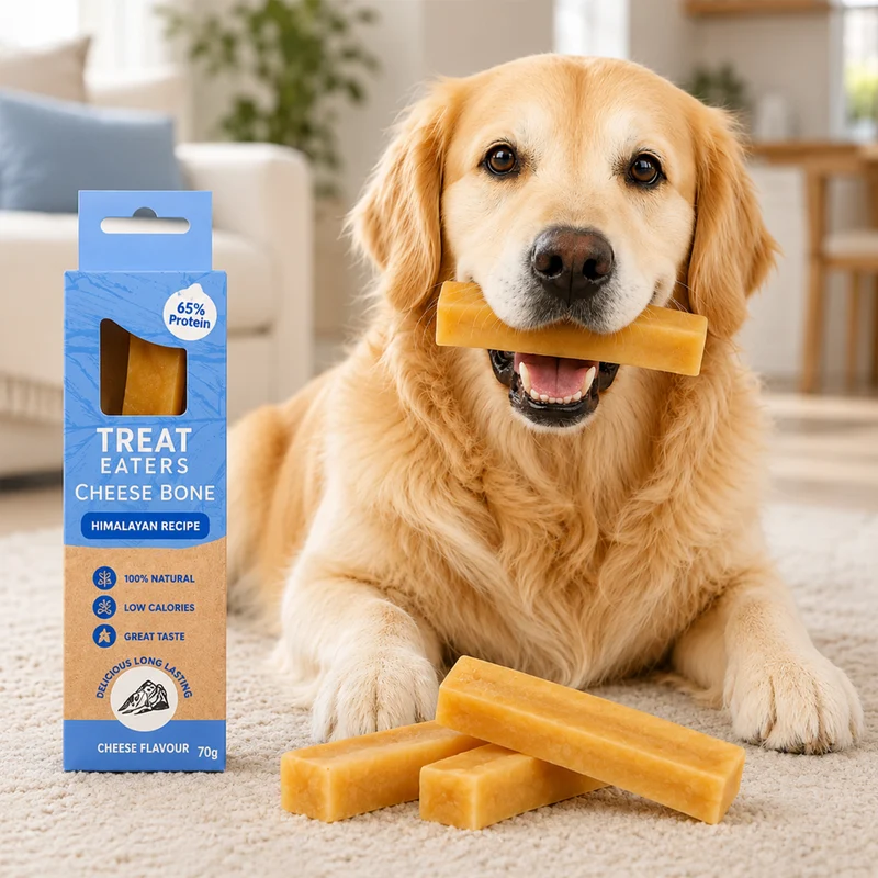 Treateaters Himalaya Cheese Bone – naturligt och hårt osttugg för hundar