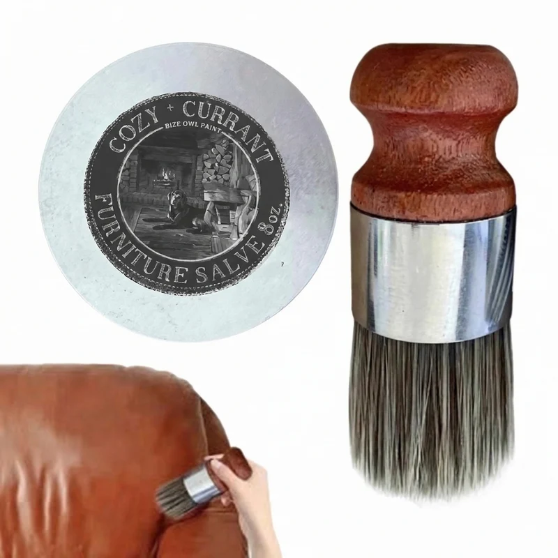 MöbelDoktorn™Reparationsbalsam för Läder & Trä (Inkl. Gratis Borste)
