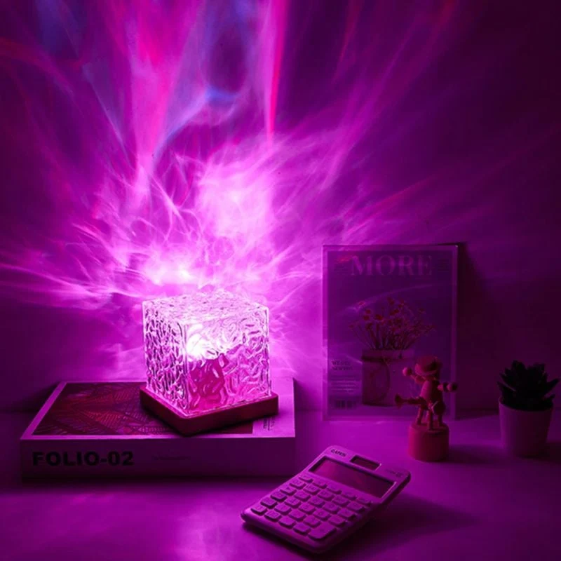 Vattenvågsprojektor med 3D-effekt – 16 Färger