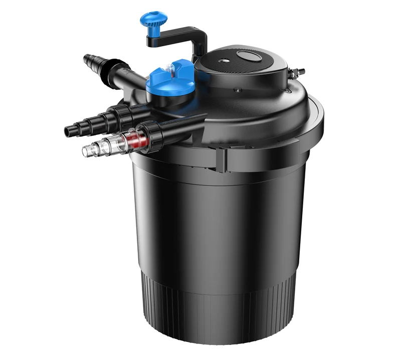 BluPressure 10.000 - Tryckfilter med 18W UVC - Inkl. backwash