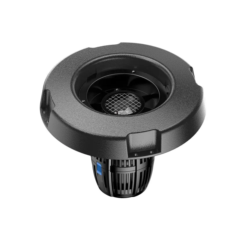BluFountain 20.000 - Flytande fontän - Luftning damm - 3m bred kalk - 20m kabel - Svart