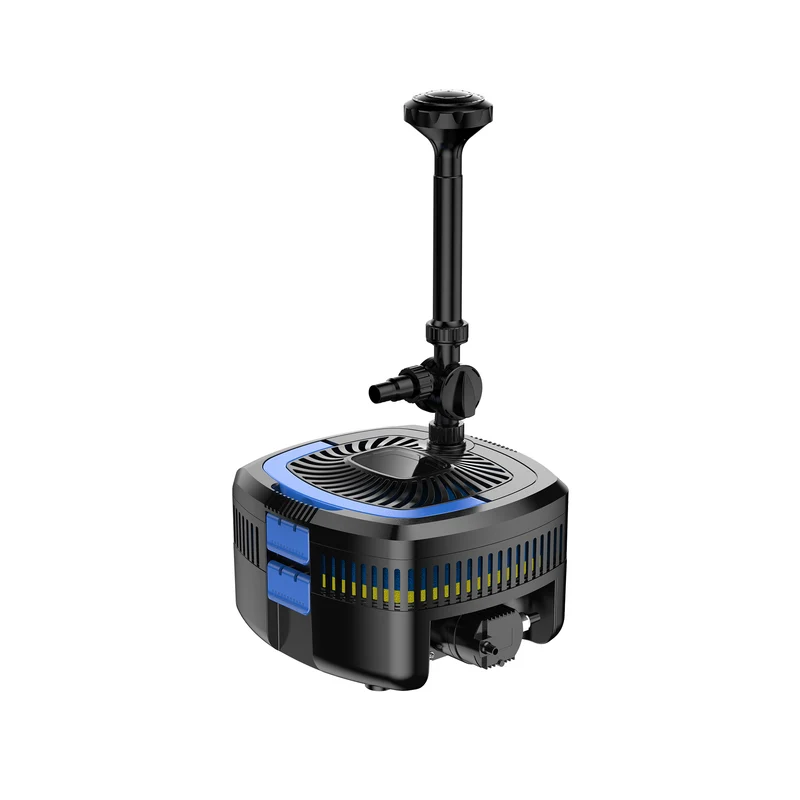 BluFilter 3611 - Dammpump med filterset, 11W UV-C och fontänset