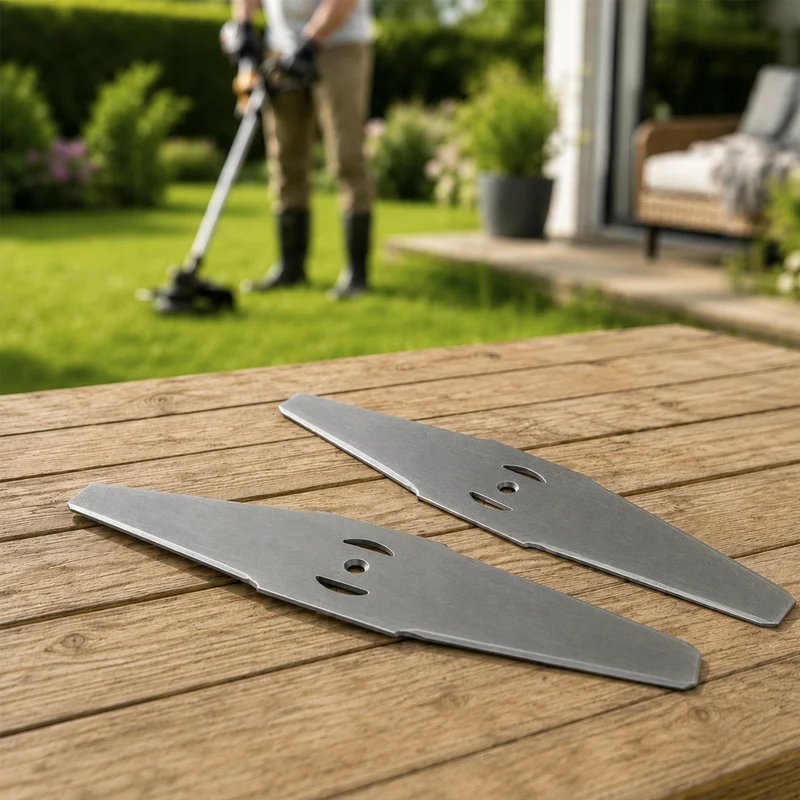 Metallblad till grästrimmer – 2 st. extra blad