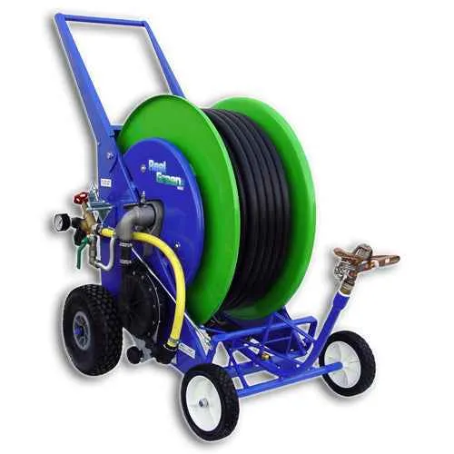 ReelGreen RG25 Traveling Sprinkler - The Effortless Solution for Lush Lawns and Dust-Free Arenas