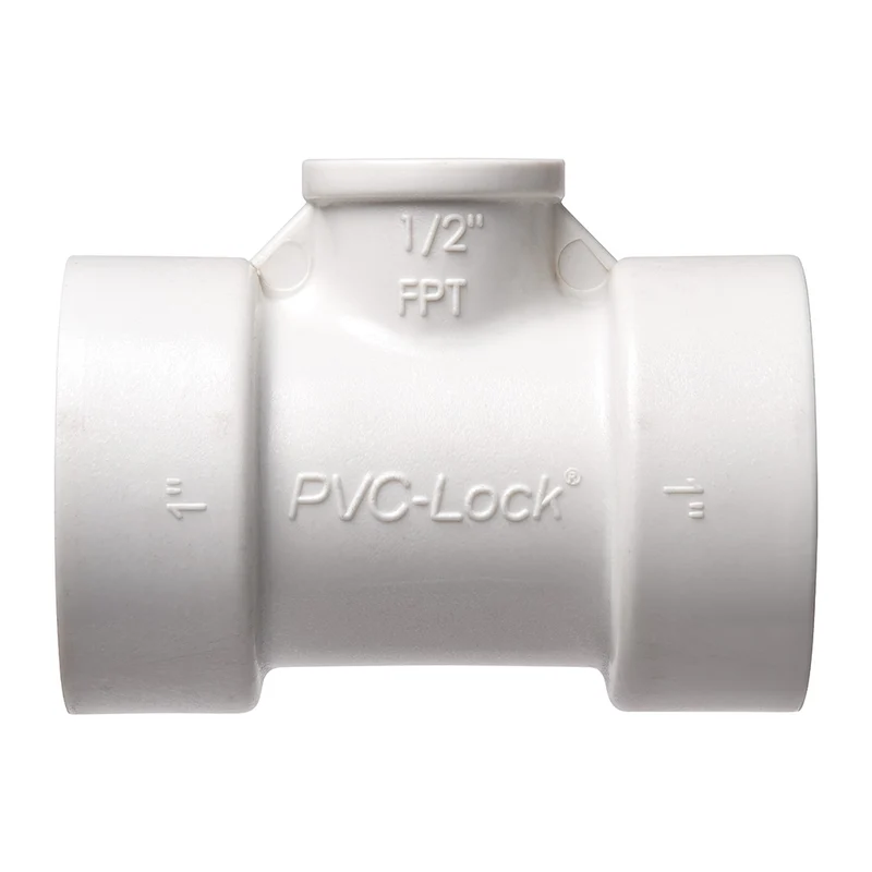 1" PVC-Lock x 1/2" FPT Tee 35671