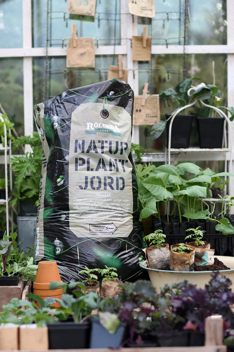 Plantjord Natur KRAV 1950 liter (1 pall)