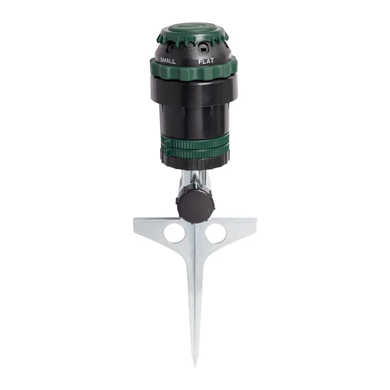 H2O-Six® Gear-Drive Sprinkler on Metal T Spike 58573