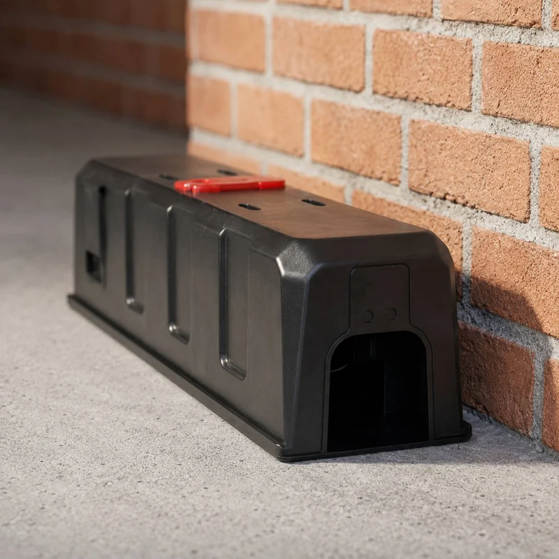 Musefällbox med alarm och 2 slagfällor