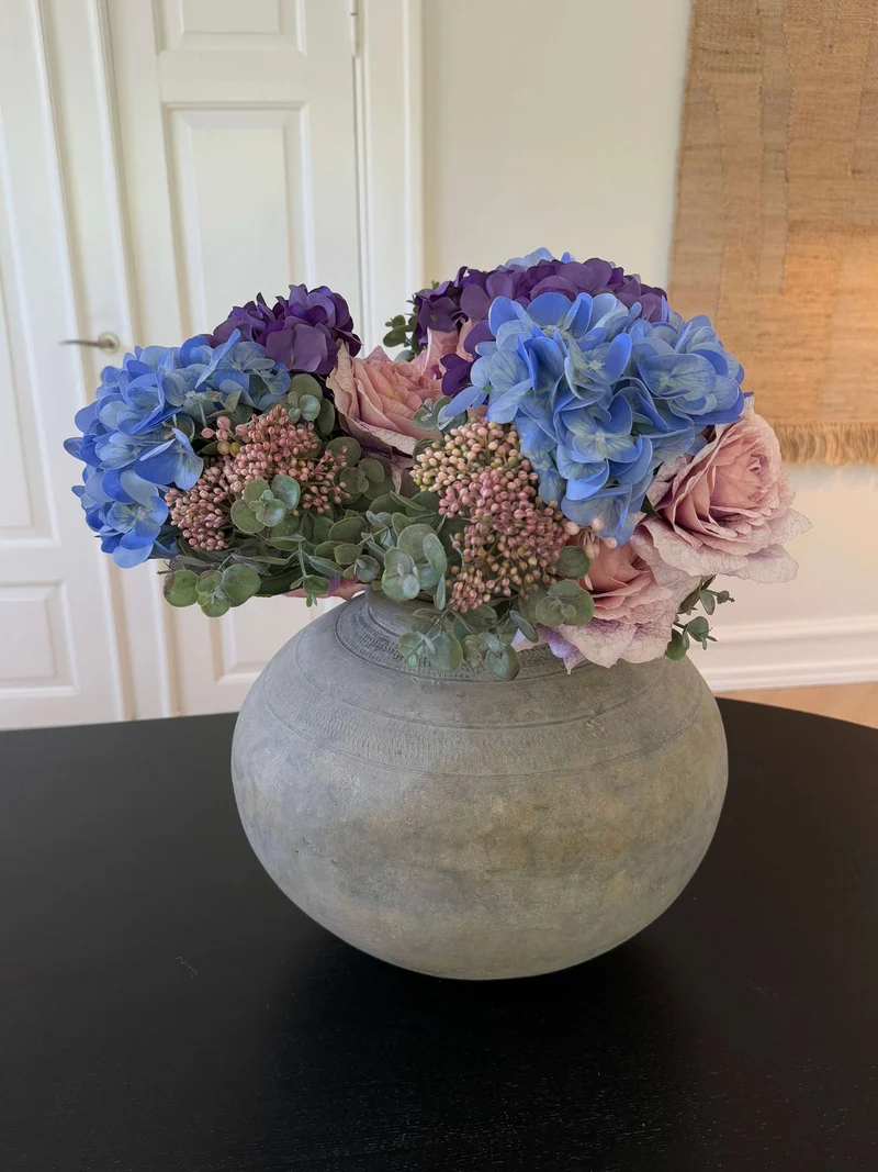 Konstgjord blomsterbukett - Muted Lavender
