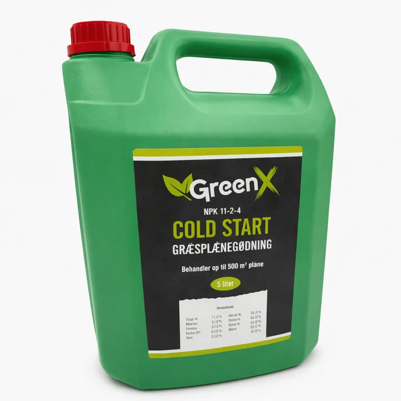 GreenX Cold Start 5 liter, påfyllning