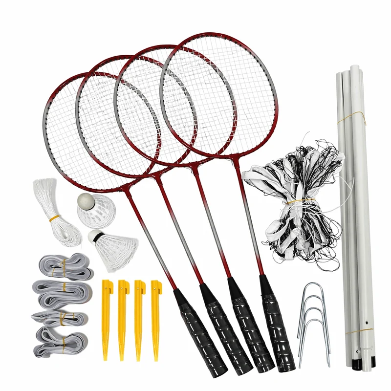 Badmintonset inkl. banstreck