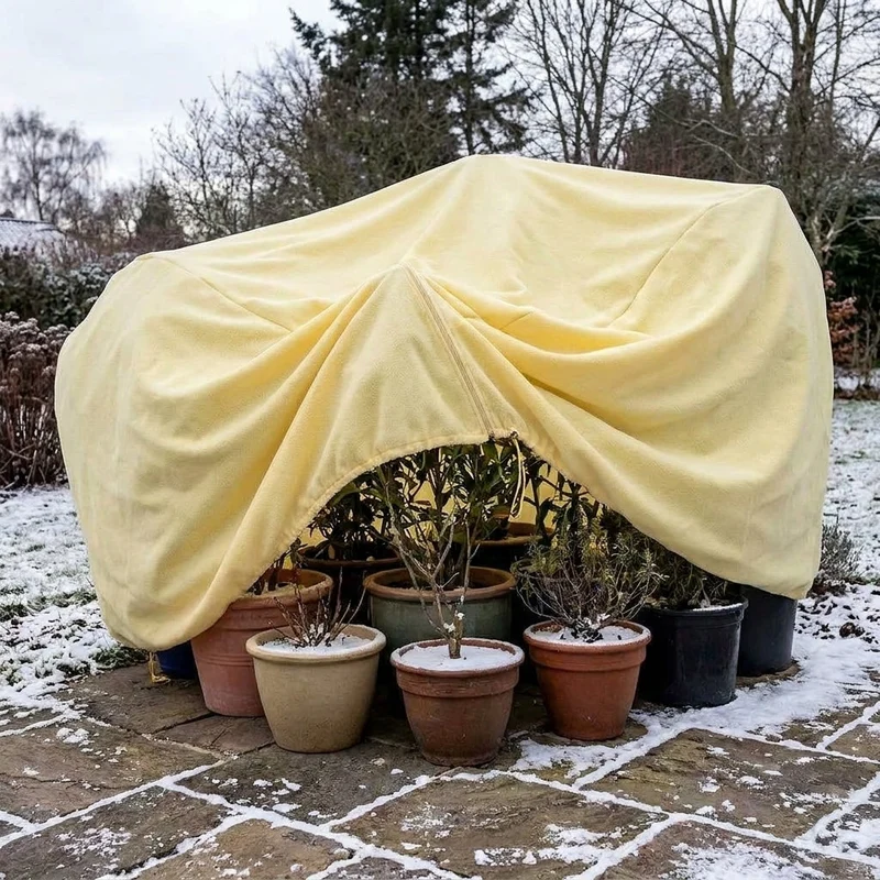 Växtcover i fleece 190 x 240 cm - vinterskydd