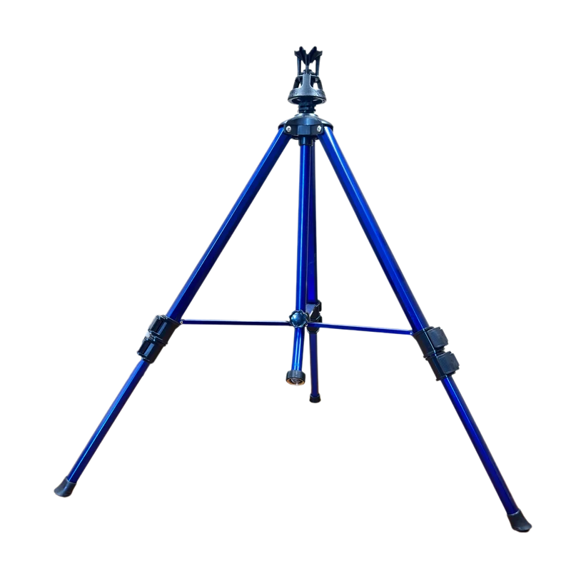 Xcel Wobbler Sprinkler with Telescoping Tripod (Blue)