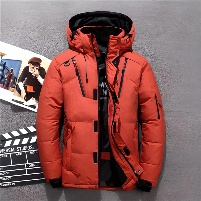 Brett® Cold Down Jacket – Vind- och Väderbeständig Dunjacka för Kalla Dagar