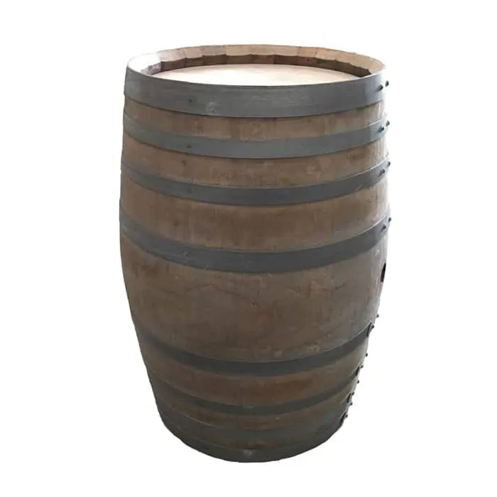 Begagnad vintunna, Ek, betsad, 225 liter