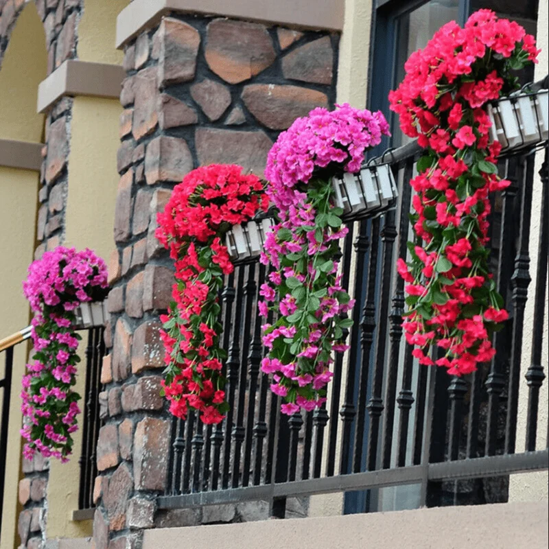Realistiska konstgjorda blommor - för inomhus och utomhus
