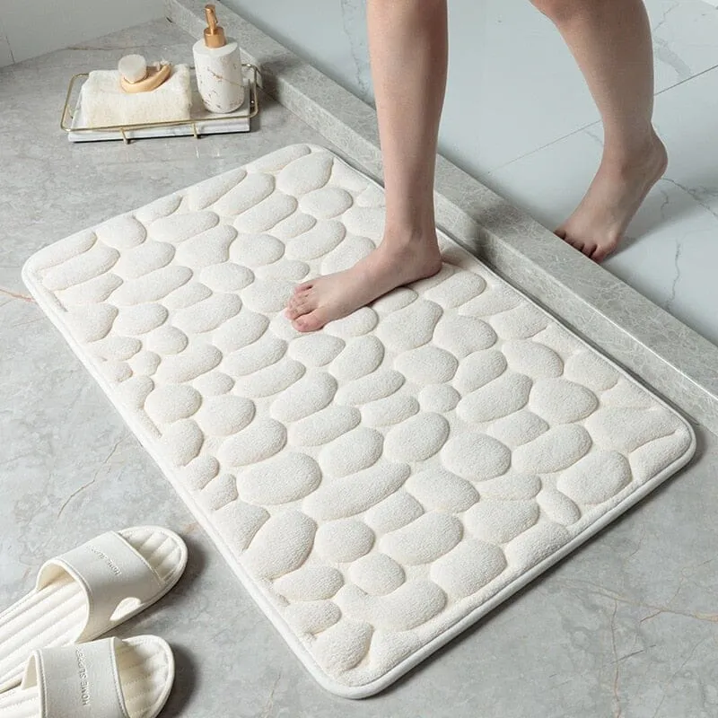 Vattenabsorberande badmatta