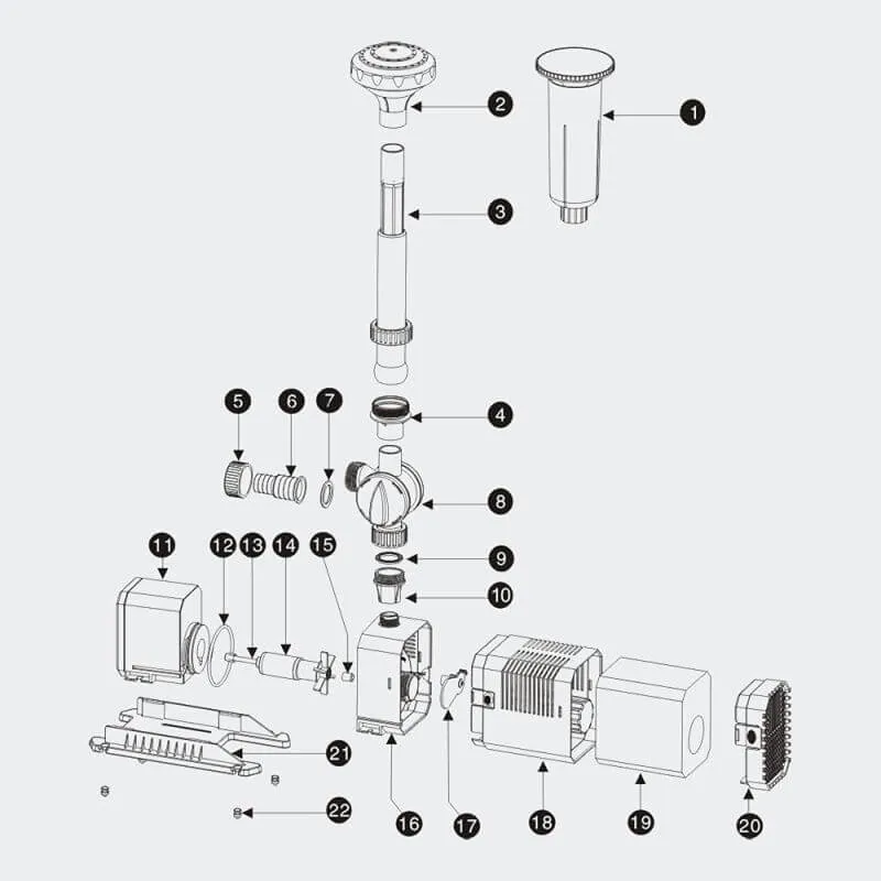 Fontänpump 2500L