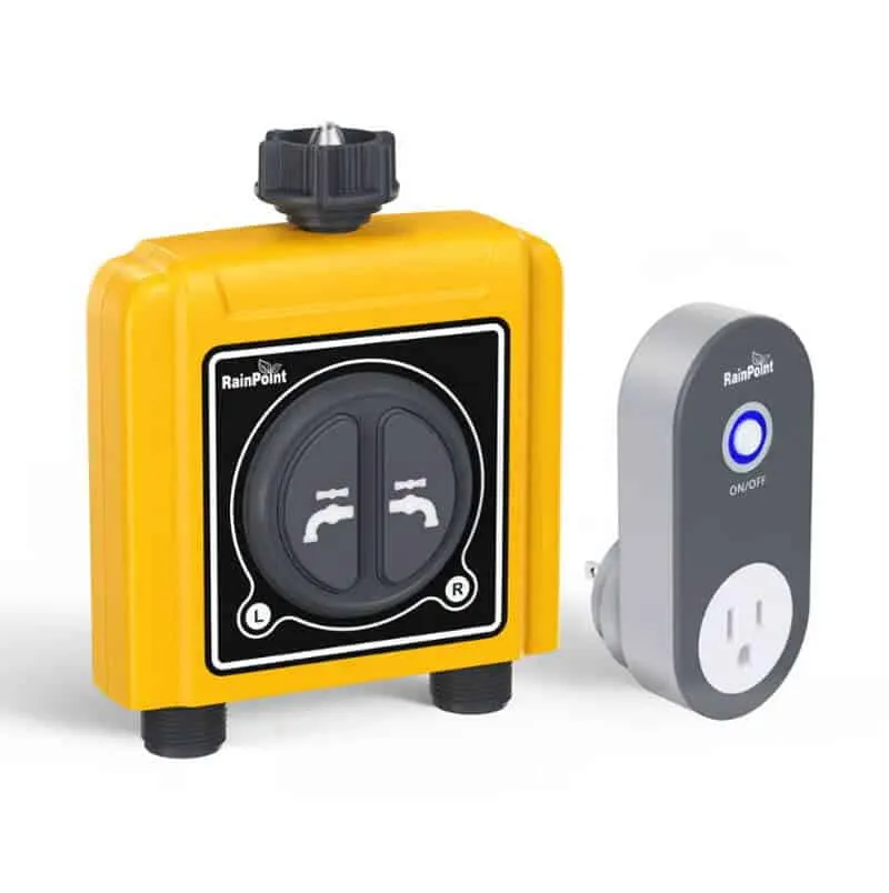 Rainpoint Smart bevattningsdator med Wi‑Fi, 2 uttag