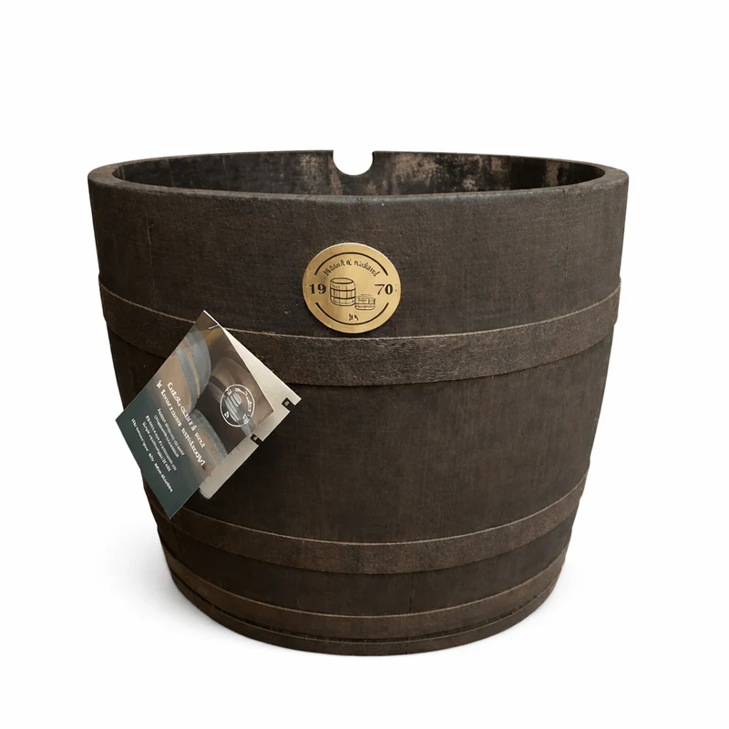 Halv whiskytunna 95 liter (Black Edition)
