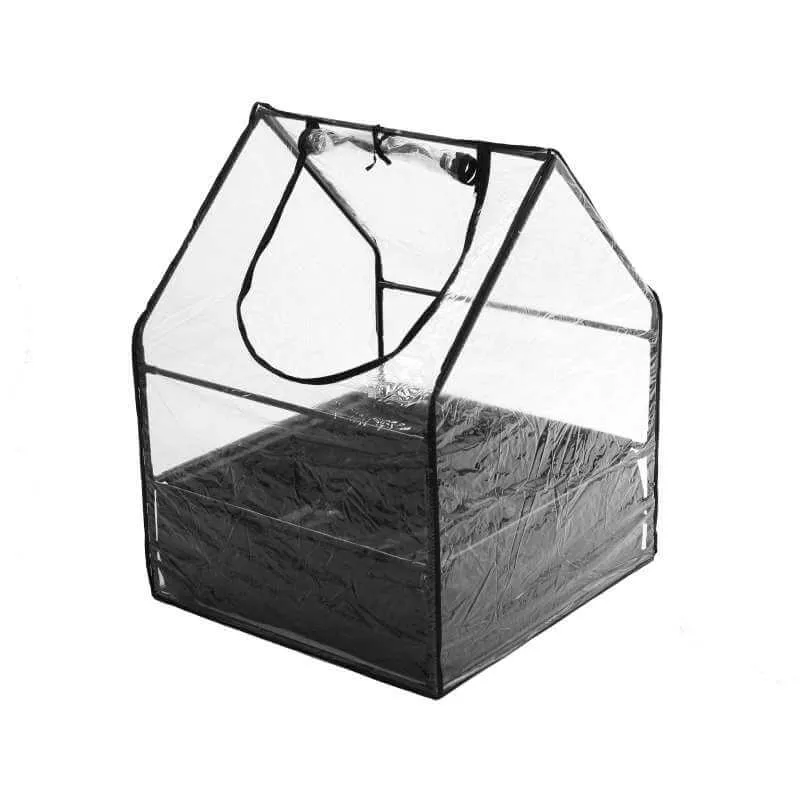 Miniväxthus med botten 65 cm