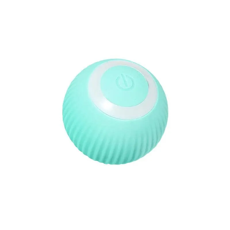 Självrullande Kattleksak med LED & Hinderundvikning