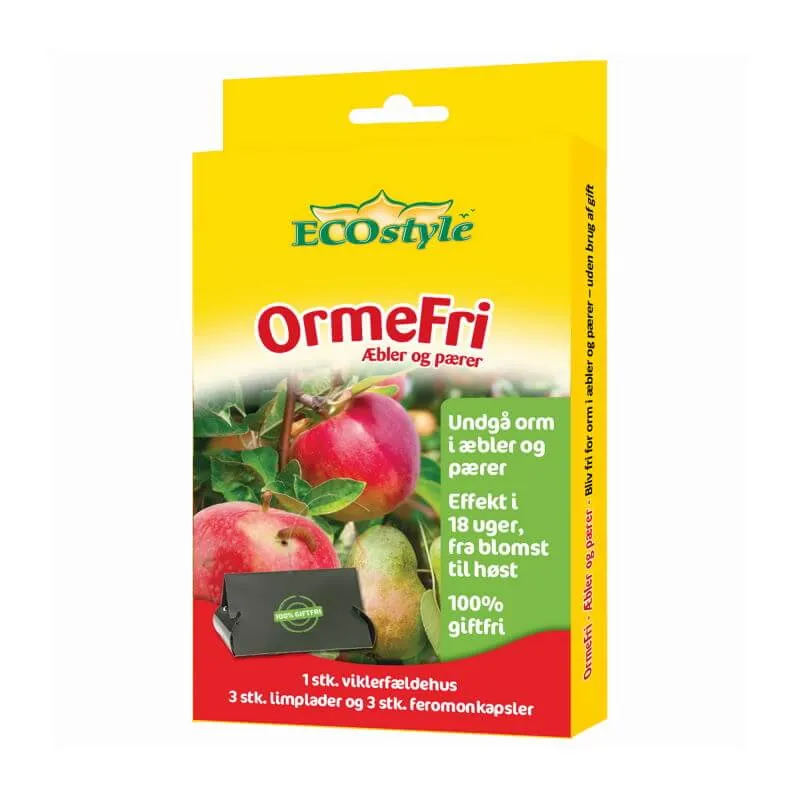 Ormfri äpplen & päron 3 st - ECOstyle