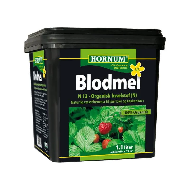HORNUM Blodmjöl 1,1 liter NPK 13-0-0