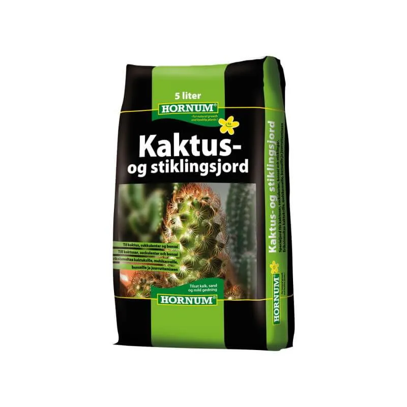 HORNUM Kaktus- och sticklingsjord 5 liter