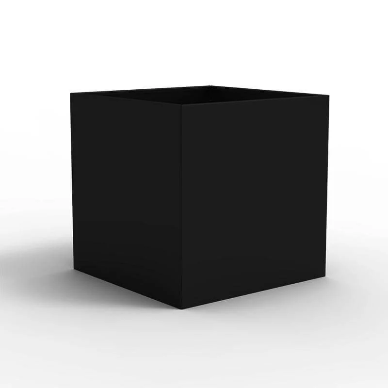 THOR Högbädd Black Steel H:80 - Kvadratisk